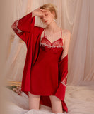 【2点セット】【4色】レース 清楚感 かわいい 少女 バレンタインデー 勝負 パジャマ ルームウェア XH8-GR1984