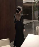 ロングドレス キラキラ パーティードレス キラキラ エレガント 宴会 キャバドレス XH2-DD7658