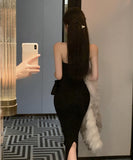 ロングドレス ベアトップ キャバドレス パーティー セクシー キラキラ キャバクラ XH2-XKD-D342-892-Nov13