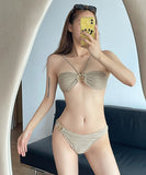 【4色】ビキニ 水着 セクシー INS話題 海辺 モノキニビキニ XH7-CF2487