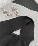 ミニドレス セクシー party ホルターネック 谷間見せ ナイトクラブ 宴会 XH2-MYK9935