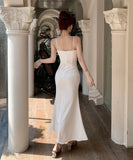 【2色】ロングドレス キャバドレス 宴会 着痩せ 気質 セクシー おしゃれ YH2-ZED888361DXH238A