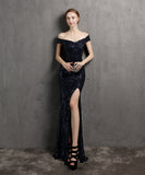 【7色】ロングドレス 高品質 キラキラ ナイトドレス 宴会 美足効果 演奏会 XH2-YEY18355#