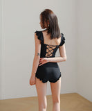 ビキニ モノキニ セクシー 海辺 おしゃれ感 水着 着痩せ 温泉 YH7-DP-A30538