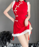 （ドレスのみ）サンタコスプレ 中華風 かわいい セクシーXH2-MMKQ330