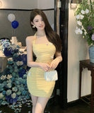 ミニドレスキャバドレスタイトドレスホルターネックフラワーカワセクシーエレガントパーティーXH2-DD4103