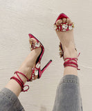 【4色】ハイヒール パンプス エレガント ピカピカ ダイヤモンド 美足効果 YH5-XL-MY-7166-8