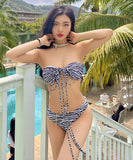 ビキニ セクシー 花柄 モノキニ 海辺 韓国っぽ 可愛い 水着 温泉 XH7-GM-adn024