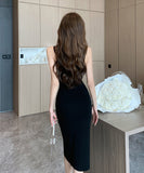 膝丈ドレス キャバドレス 谷間魅せ 指名 セクシー タイトドレス XH2-LQE8526H450