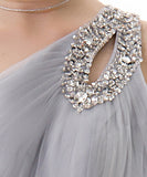 ロングドレス Party ワンショルダー セクシー キャバドレス セクシー 誕生日 演奏会 宴会 XH2-YAHS102