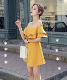 【3色】オールインワン フリー オフショルダー 大人可愛い 通勤 XH2-ZED889115-AGT350