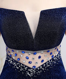 ロングドレス オフショルダー 宴会 二次会 パーティードレス キラキラ レース ゴージャス XH2-HX149