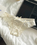 【４色】パンツ セット パンティ セクシー レースショーツ レディース 紐パン ストリングショーツ ローライズ コットン クロッチ付き　KS8-SMY3855