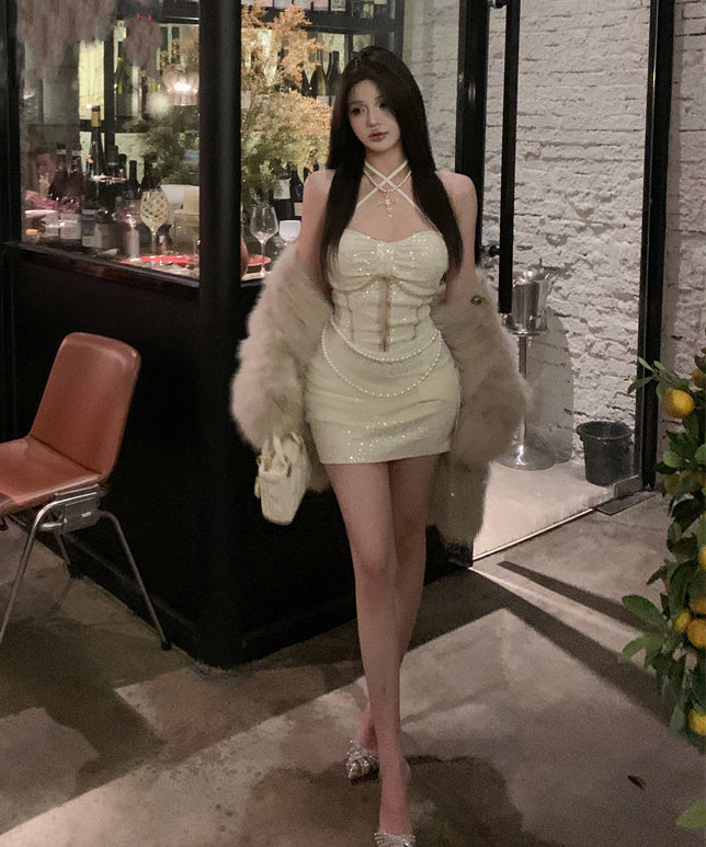ミニドレス 宴会 キラキラ セクシー セレブ風 姫様 party ナイト ミニドレス 宴会 キラキラ セクシー セレブ風 姫様 party ナイト