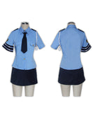 【4点セット】帽子付き体型カバープチプラブルーミニポリス(トップス/スカート/帽子/ネクタイ)XH2-FMS-L022