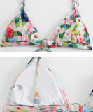 ビキニ モノキニ 水着 セクシー モノキニ 花柄 インスタ話題 温泉 XH7-GM-adn023