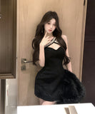 ミニドレス キャバドレス キラキラ ワンーショルダー chic パーティー セクシー 高級感 セレブ風 XH2-XKD-D355-5990-Nov21