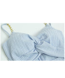 【4色】ミニドレス Aライン セクシー キャバドレス 谷間見せ ナイトクラブ XH2-YM8797