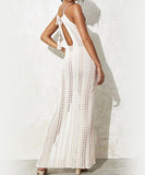 【3色】サンドレス ビーチ 旅行 海辺 スリット セクシー ハワイ XH2-MX-ZS2116