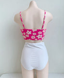 ビキニ セクシー おしゃれ 韓国っぽ 着痩せ 水着 温泉 SNS話題 花柄 XH7-FH-DE