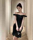 ミニドレス party おしゃれ キャバドレス カワセクシー XH2-DD6205