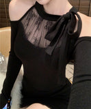 ミニドレス キャバドレス セクシー レース 肌見せ キャバクラ リボン 同伴 XH2-XKD-D452-976-Nov18