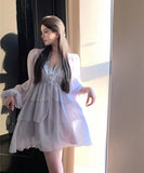 ミニドレス Aライン キラキラ エレガント セクシー 谷間見せ XH2-ZED88480DXH342