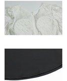 ミニドレス Vネック レース 谷間見せ Aライン 着痩せ カワセクシー ガーリー XH2-YM8801