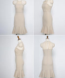 ミニドレス セクシー フリル キャバドレス マーメイド チュール XH2-ZED887363A71