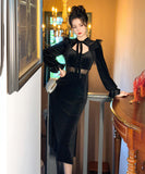 手作り 膝丈ドレス partyドレス チュール 真珠 エレガント 宴会 マーメイドドレス XH2-JY30694