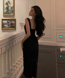 膝丈ドレス キャバドレス エレガント 気質 谷間魅せ 指名 セクシー XH2-DD3848