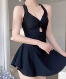 【4色】 水着 体型カバー モノキニ 新作 Aラインセクシー 韓国っぽ YH7-XYX2954