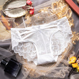 6色 パンツ 下着 レース 刺繡 かわいい 新作 透け感 セクシー MY8-RS255