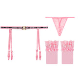 【セット】ガーターベルトセット ストッキング セットアップ ベビードール MY8-ZR2066