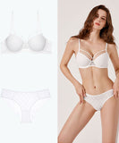 千鳥柄 上下セット  下着 セクシー レース ブラ ボリューム感 美乳 LT9-XQ845