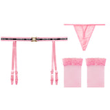 【セット】ガーターベルトセット ストッキング セットアップ ベビードール MY8-ZR2066