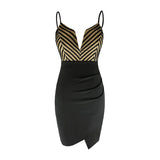 3色 セクシー 谷間魅せ 肌見せ 新作 キャバドレス ミニドレス MY2080