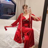 5色 3点セット フランネル ルームウェア セクシー 暖かい 柔らかい MY8003-ALE0833