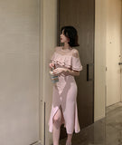 フリル 可愛い エレガント マーメイドスカート 高品質 通勤 XH2-JY1964