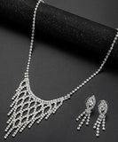 首飾り イヤリングセット ネクレス  ピアス ダイヤ キラキラ LT9- DBHBCA455-A