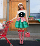 クリスマス服クリスマスワンピース可愛らしいワンピースCOSPLAY XY2-25508