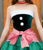 クリスマス服クリスマスワンピース可愛らしいワンピースCOSPLAY XY2-25508