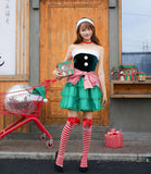 クリスマス服クリスマスワンピース可愛らしいワンピースCOSPLAY XY2-25508