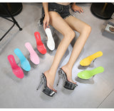 14.5cmスティレットローズサンダルYN5014