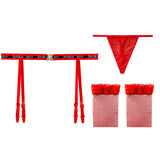 【セット】ガーターベルトセット ストッキング セットアップ ベビードール MY8-ZR2066