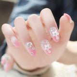 ネイルラップ マニキュア ネイルアート女性 レディースプレゼント ギフト 可愛い ネイルシール 24枚 YN9002