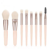 収納ケース付き 8本セット メイクブラシ セット 韓国 プロ用 メイク 持ち便利　MY9032