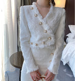 秋冬新作  フリンジエッジスーツ【YN2102】