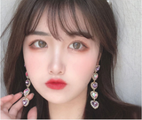 ファンシーダイヤモンドイヤリング   YN3006