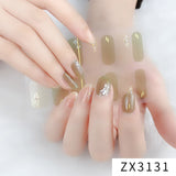 ネイルラップ マニキュア ネイルアート女性001